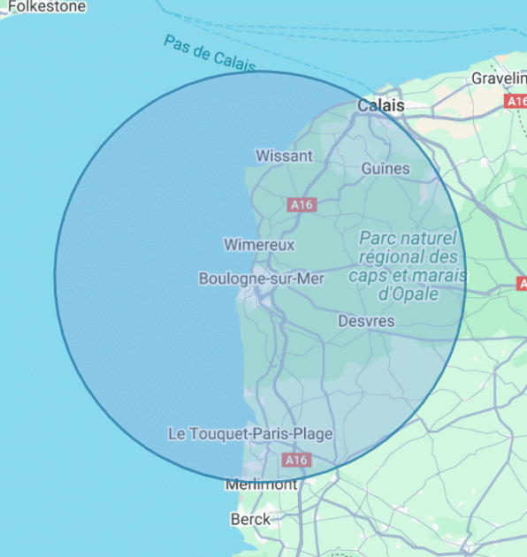 Zone d'intervention Nous contacter