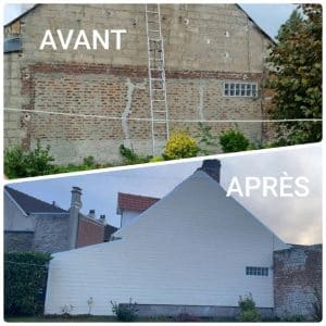 Avant Après Avant Après revêtement de façade